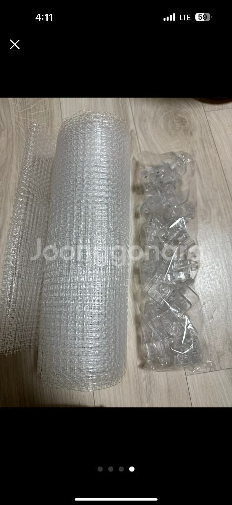 아크릴고리15pcs 물고기 점프사방지망 세트--0