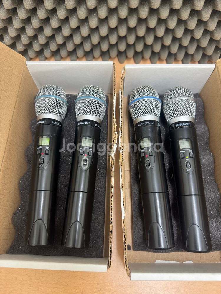 슈어 shure ulpx24 beta87a 무선마이크 판매--2