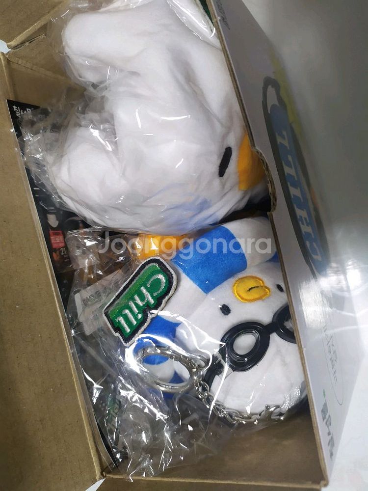 [미사용 새상품] 베베더오리 키링 + 스티커 굿즈--4