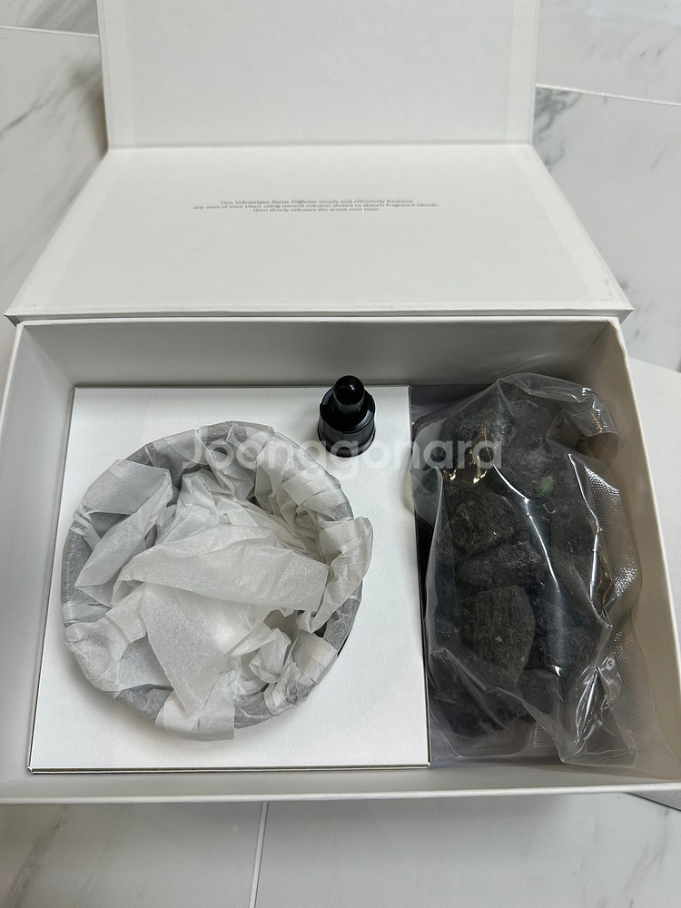 오브제 바이 쿤달 퍼퓸 볼케니크 스톤 디퓨저 [미사용]--1