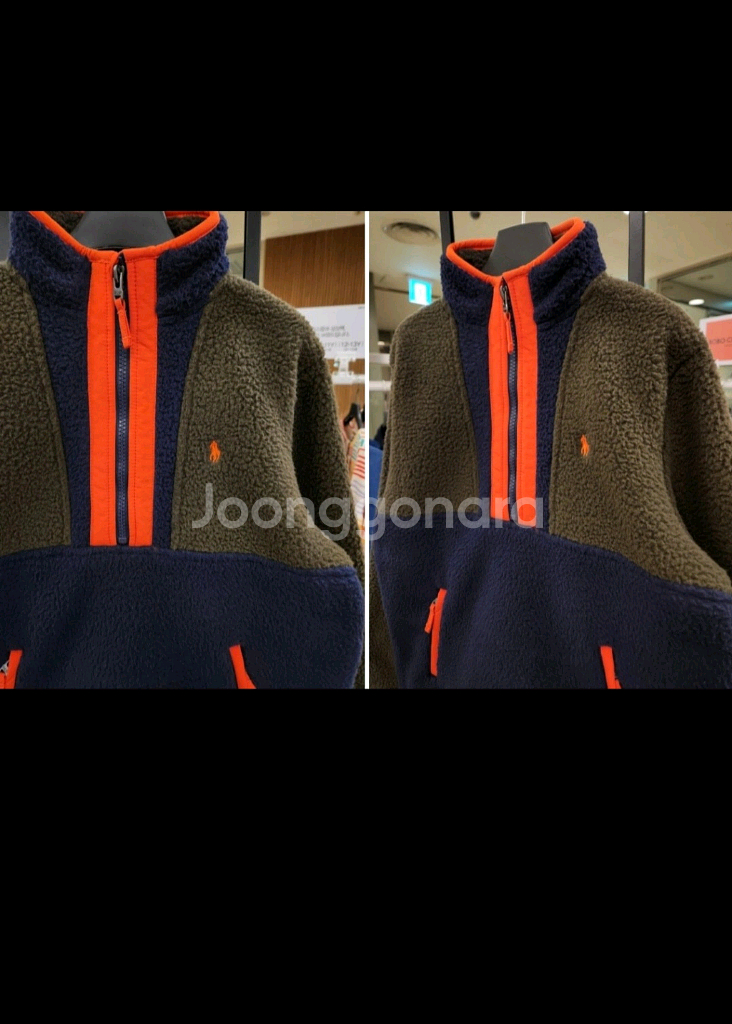 폴로 랄프로렌 폴라넥 니트 집업(보이즈)--0