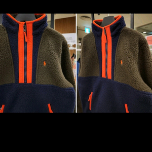 폴로 랄프로렌 폴라넥 니트 집업(보이즈)