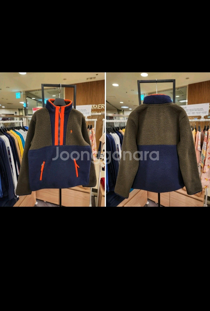 폴로 랄프로렌 폴라넥 니트 집업(보이즈)--1