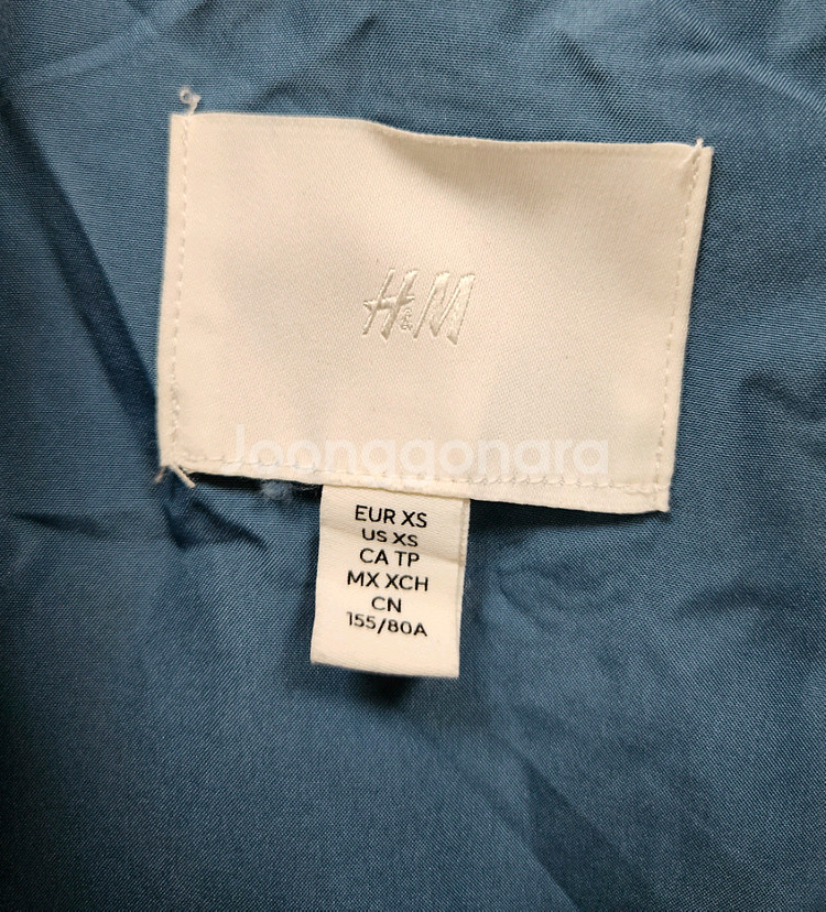 H&M 누빔/퀼팅 조끼--3