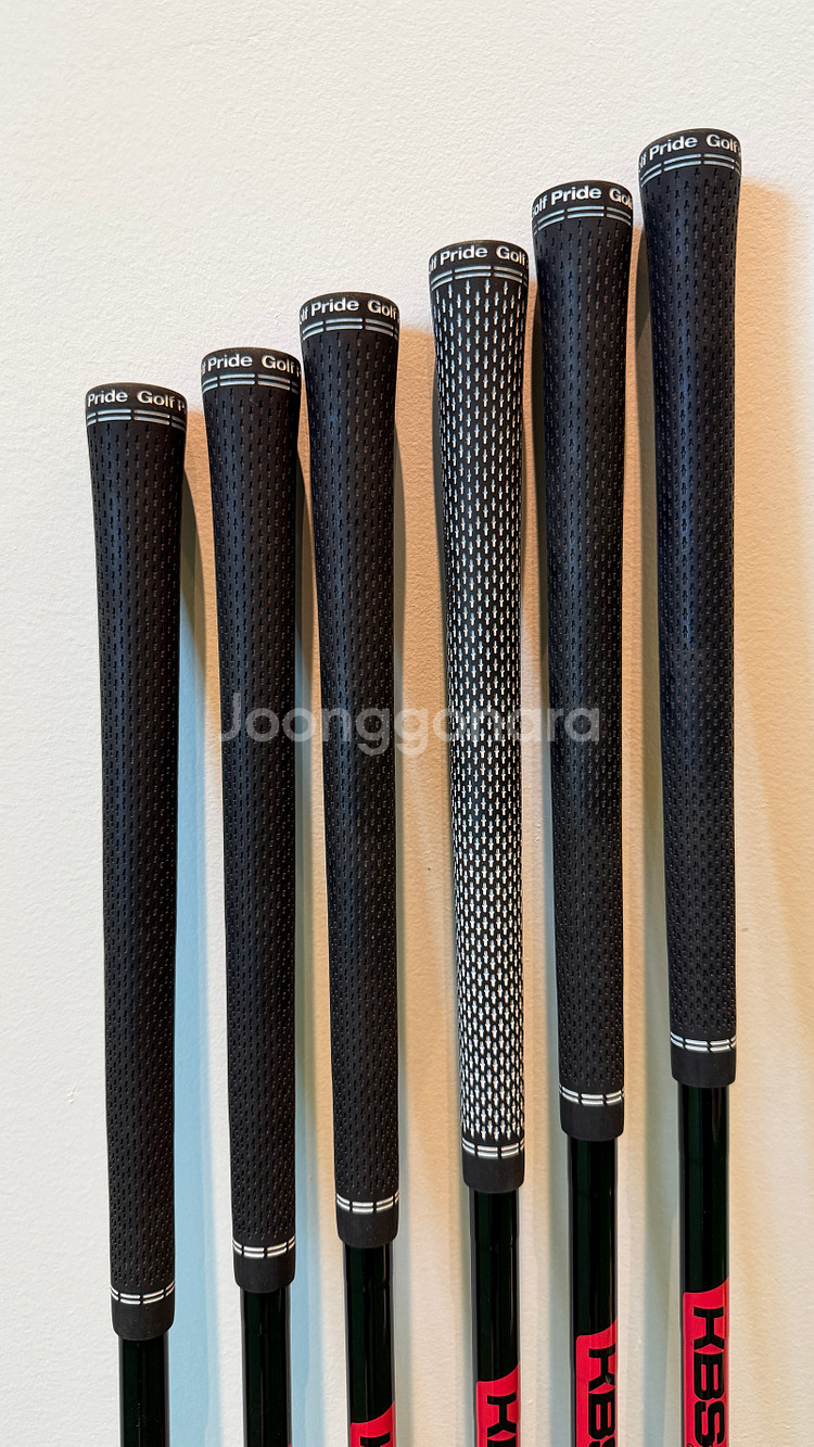 정품 KBS TOUR FST 커스텀 시리즈(5~P)아이언샤프트(블랙)105-110g--2