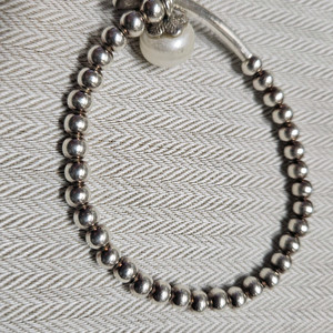 925 실버진주팔찌