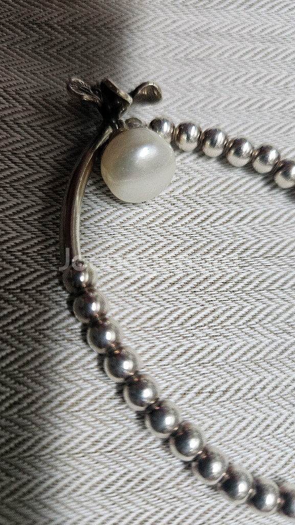 925 실버진주팔찌--3