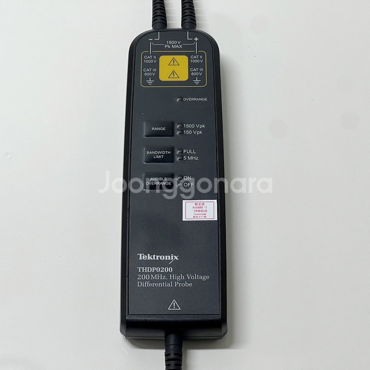 Tektronix 텍트로닉스 THDP0200 200MHz 1500V 차동프로브 판매--2