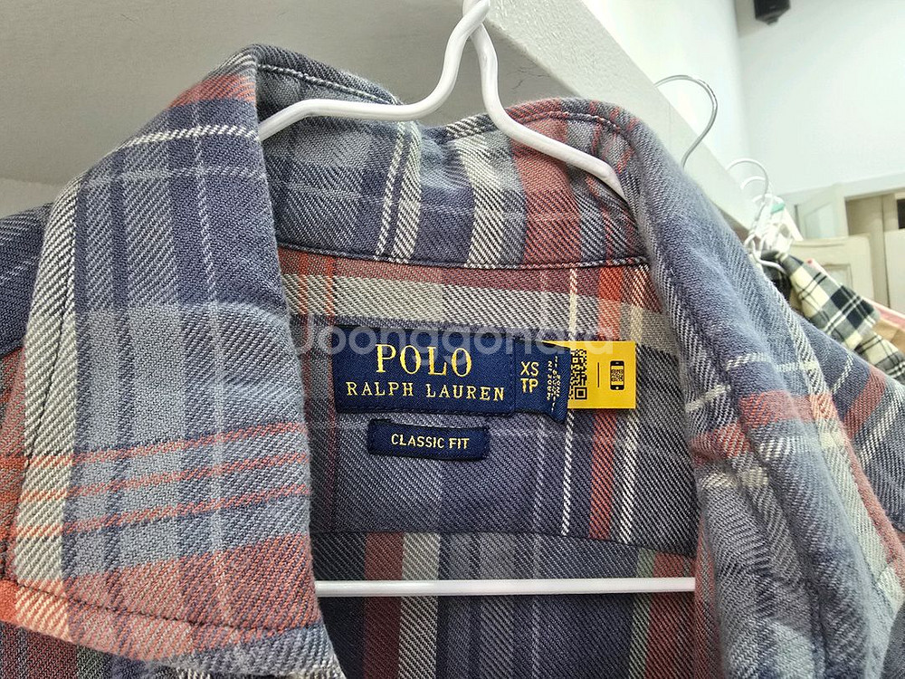 폴로 랄프로렌 체크 셔츠 클래식핏(정품)--1