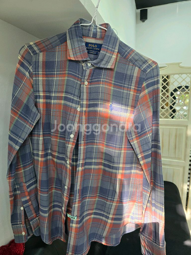 폴로 랄프로렌 체크 셔츠 클래식핏(정품)--0