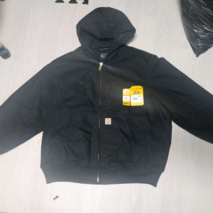새제품 칼하트 덕 액티브 자켓 j140 XL 블랙 L교환가능