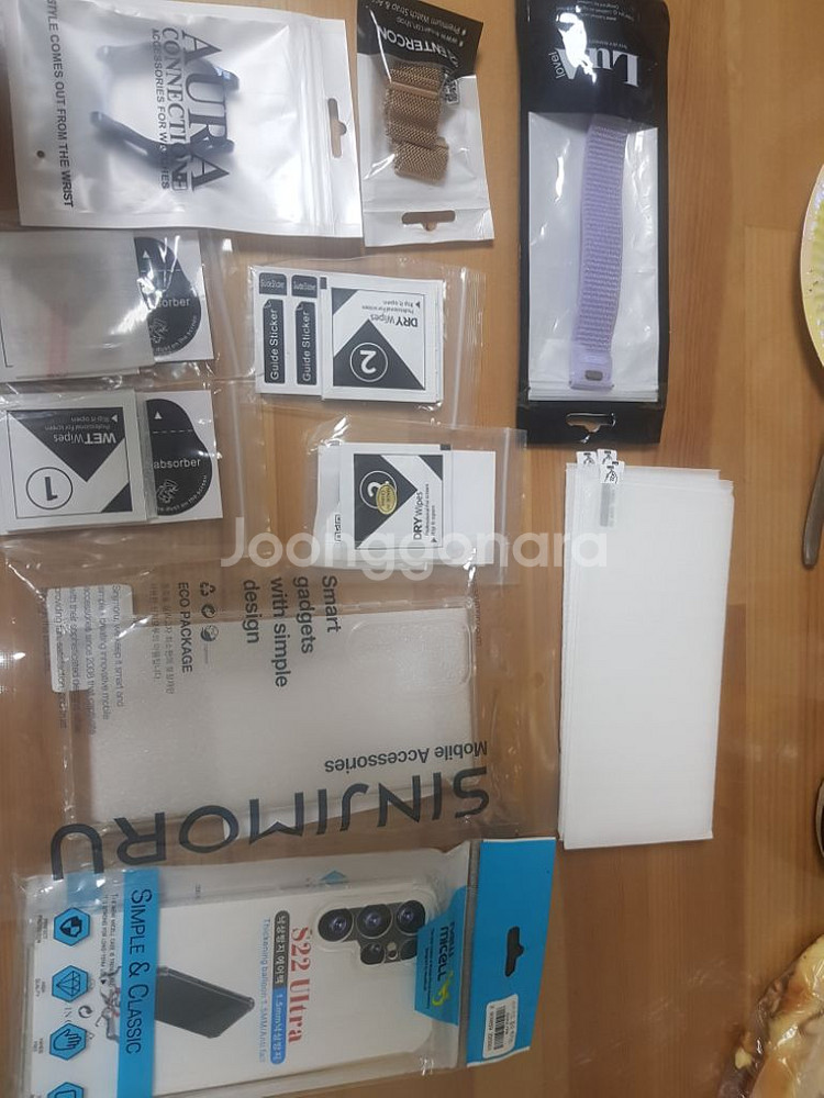 s22 울트라케이스 및 강화유리 보호유리 겔럭시워치 스--0