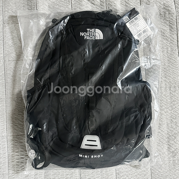 [새상품] 노스페이스 미니샷 블랙 (화이트라벨)--0