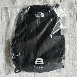 [새상품] 노스페이스 미니샷 블랙 (화이트라벨)