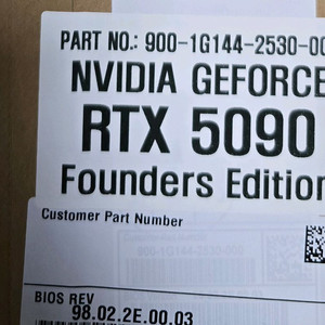 rtx 5090fe 미개봉 팝니다