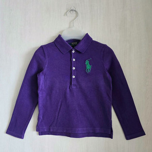 폴로랄프로렌키즈 pk 카라 여아 긴팔티셔츠 5사이즈