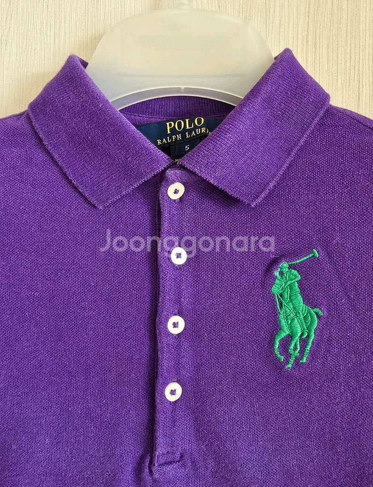 폴로랄프로렌키즈 pk 카라 여아 긴팔티셔츠 5사이즈--1