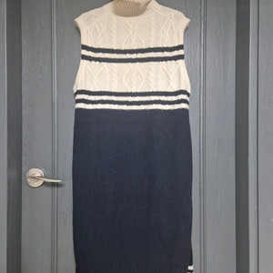 빈폴 모100% 니트 원피스