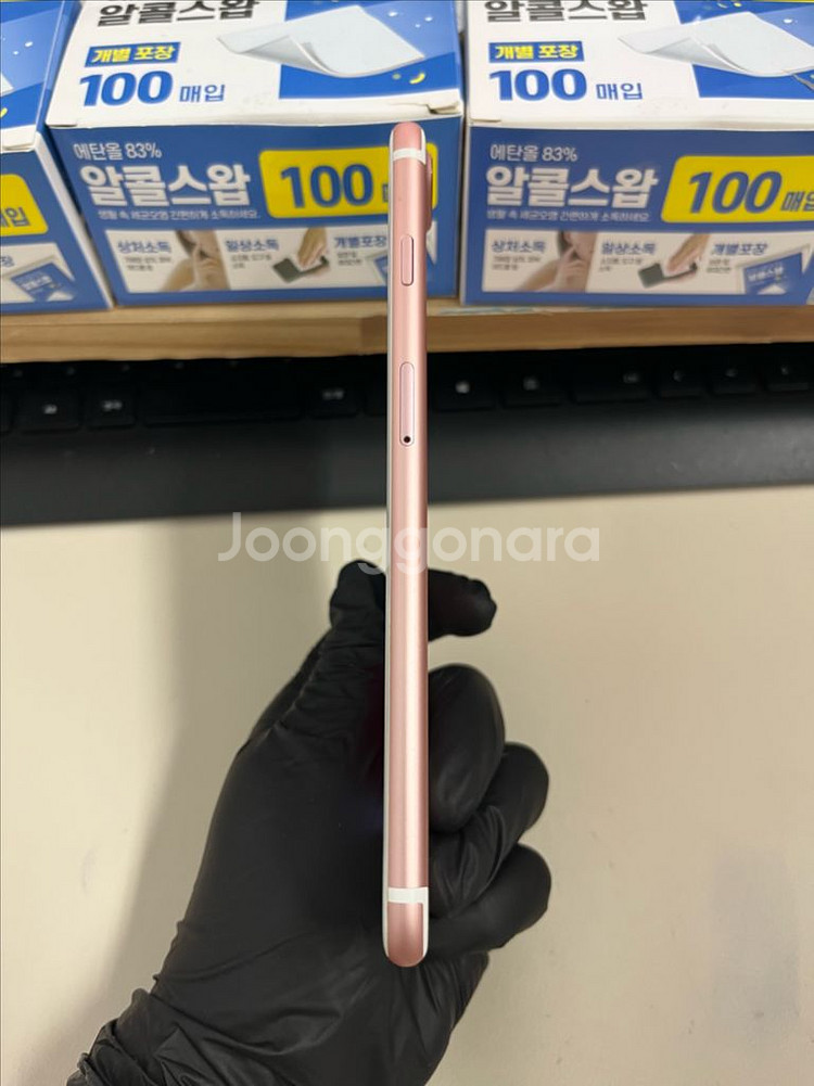 아이폰7플러스 128G 로즈골드 SSS급!--4