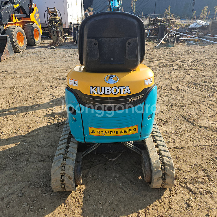 구보다 1톤 미니굴삭기 U10 2012년식 저가동--2