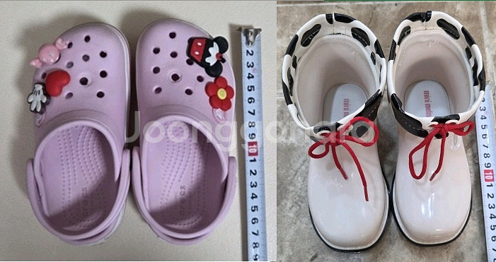 여아 운동화 단화 크록스 패딩부츠--8