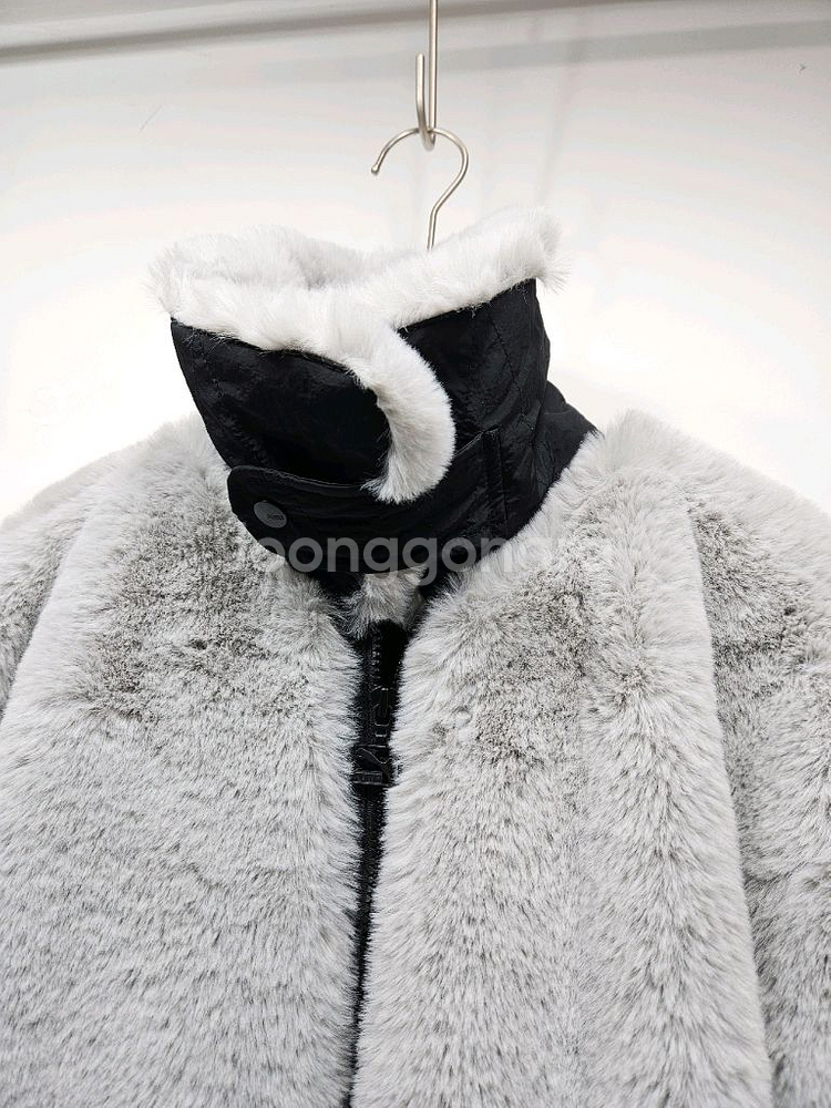 푸마 에코 밍크퍼 자켓 M--4