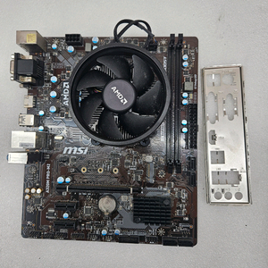 CPU 라이젠 3 2200G+MSI 메인보드 +쿨러 입니다