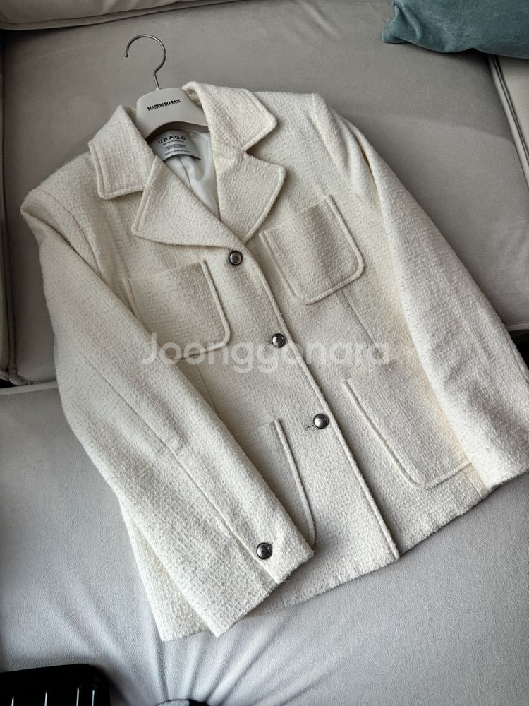 유라고 트위드 자켓 Belle tweed jacket--3