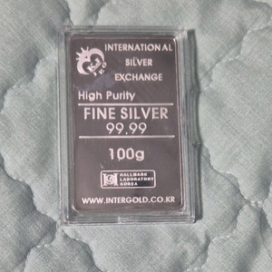 실버바 100g 팜니다 [11월 6일]