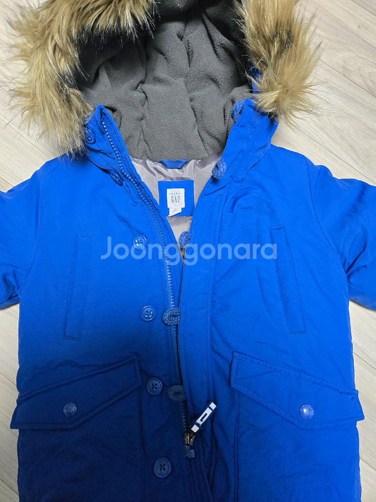 베이비갭 패딩 4y--0