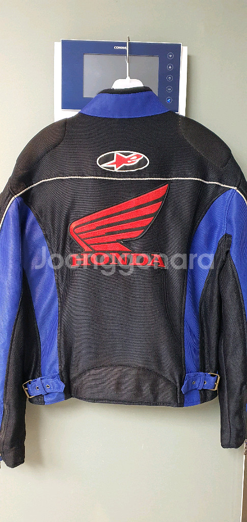 HONDA 오토바이자켓(해외판) 100호 각 보호대내장됨!--1