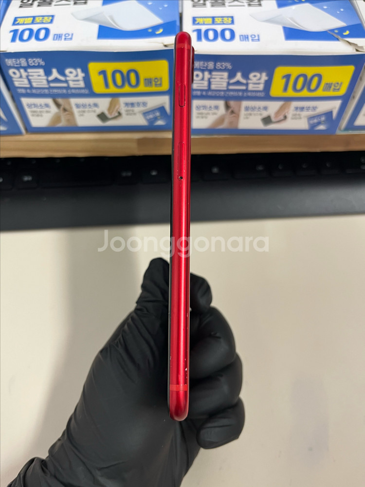 아이폰8플러스 64G 레드 S급!--4