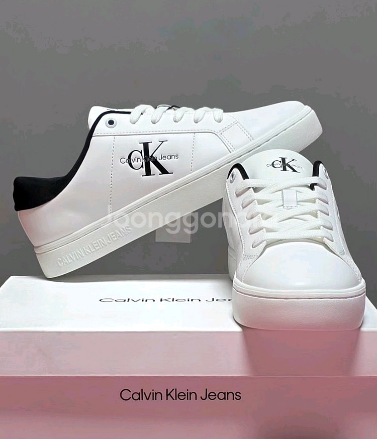 캘빈클라인 클래식 스니커즈 [새상품/남여공용]--4