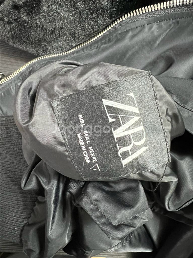 자라 후드 퍼 야상 L--2