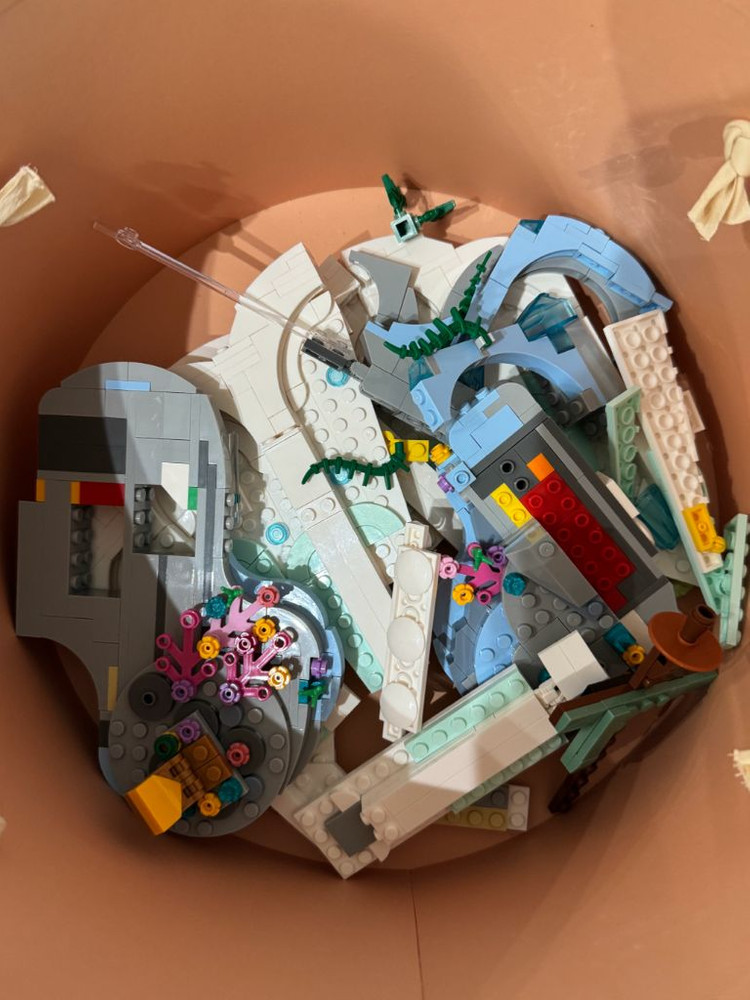 인어공주 조개 궁전 호환 레고 43225--2