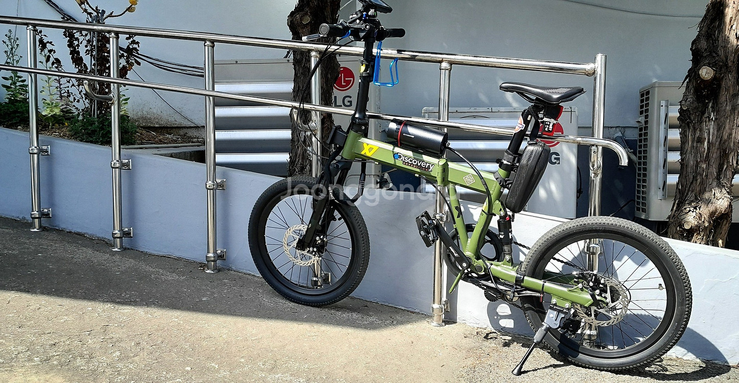 투엑스바이크 외장형 전기자전거 모터킷 풀샥미니벨로 팝니다.--1