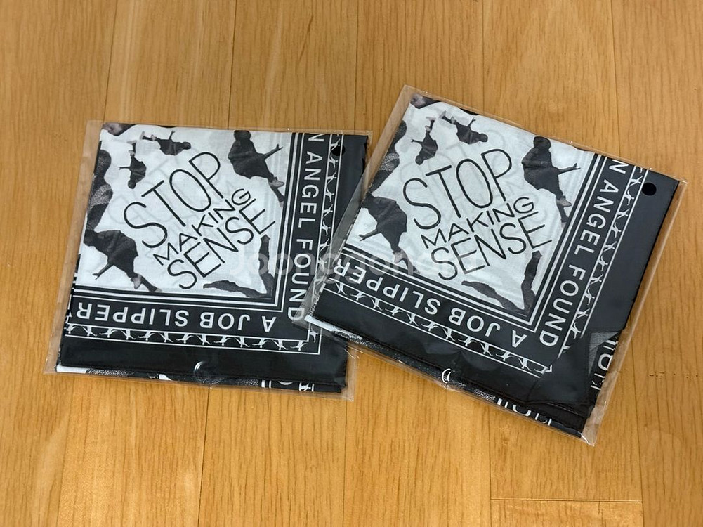 [새상품] 스탑 메이킹 센스 스메센 반다나 굿즈--0