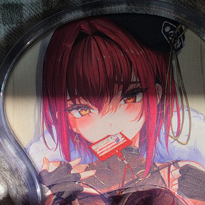 홀로라이브 3기생 호쇼 마린 아카사 아이 코미케 굿즈 마우스패드 미개봉