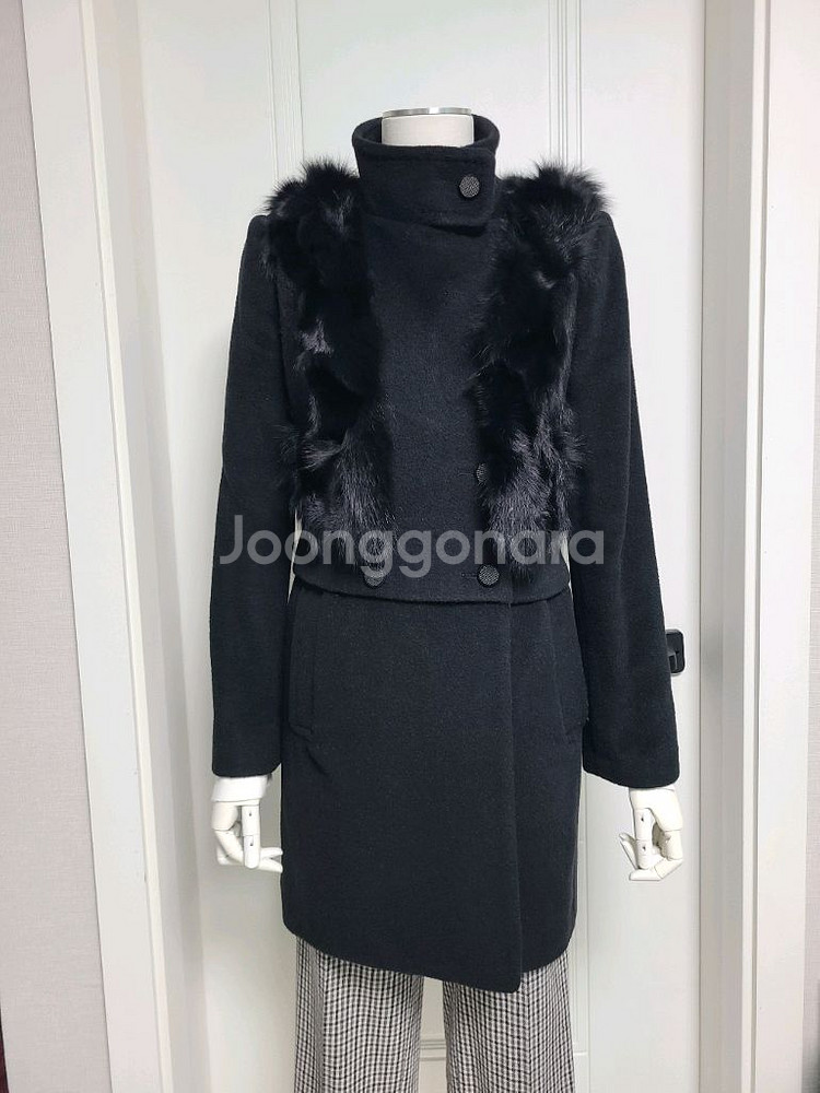 블루페페 리얼 폭스퍼 울코트(베스트세트) 55--1