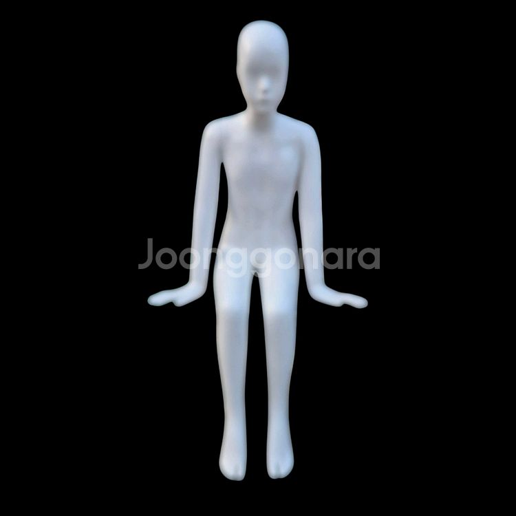 아동 좌상 마네킹 중고품--0