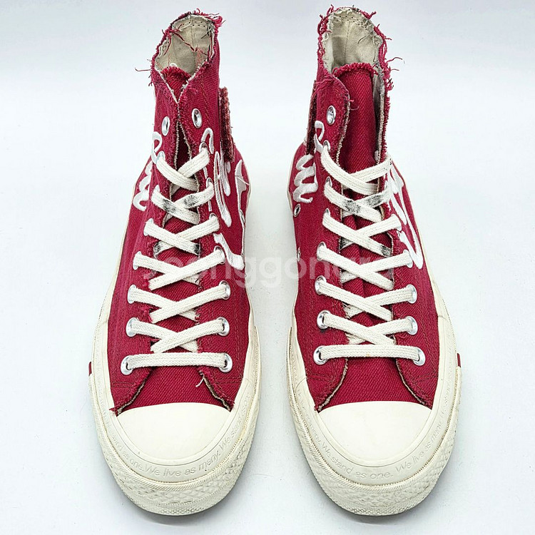 컨버스 x 키스 x 코카콜라 척 70 하이 레드 (265)--4