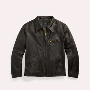 더블알엘 뉴스보이 레더자켓 XL RRL