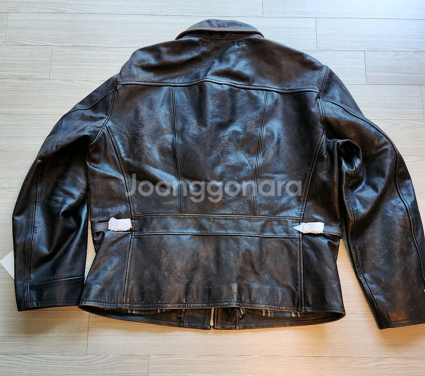 더블알엘 뉴스보이 레더자켓 XL RRL--2