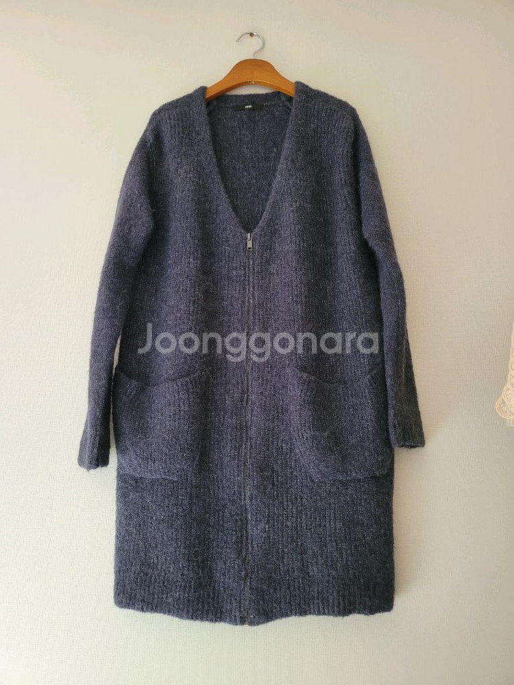 한섬시스템 알파카.모혼방 가디건--0