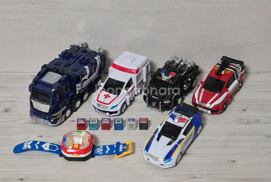 헬로카봇 펜타스톰X + 큐브시계 (모든 큐브o) 또봇--0