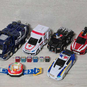 헬로카봇 펜타스톰X + 큐브시계 (모든 큐브o) 또봇