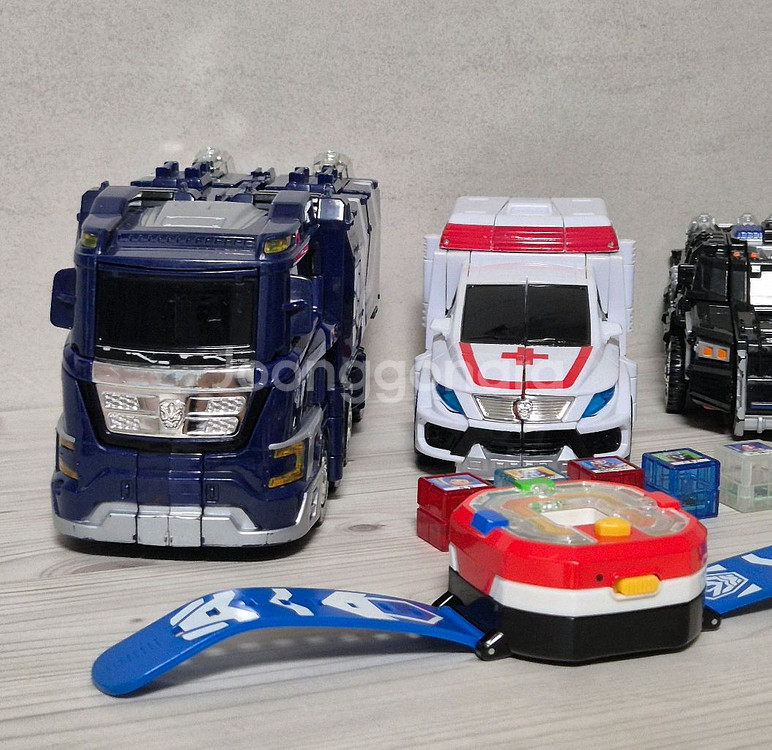 헬로카봇 펜타스톰X + 큐브시계 (모든 큐브o) 또봇--3