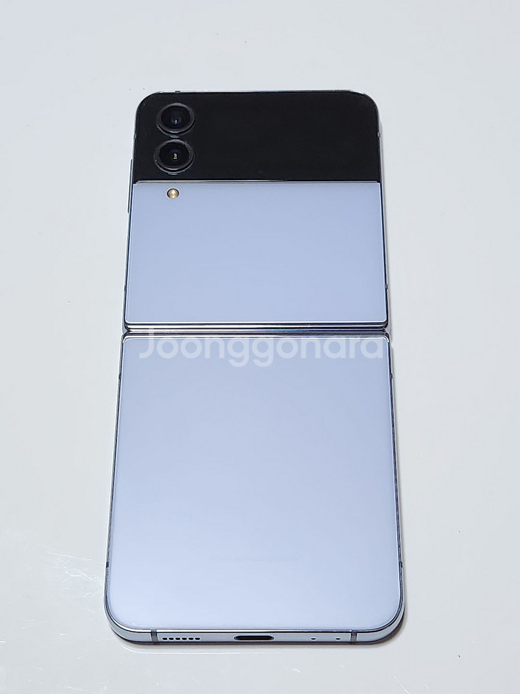 갤럭시Z플립4 256G 무잔상 블루 56943--2