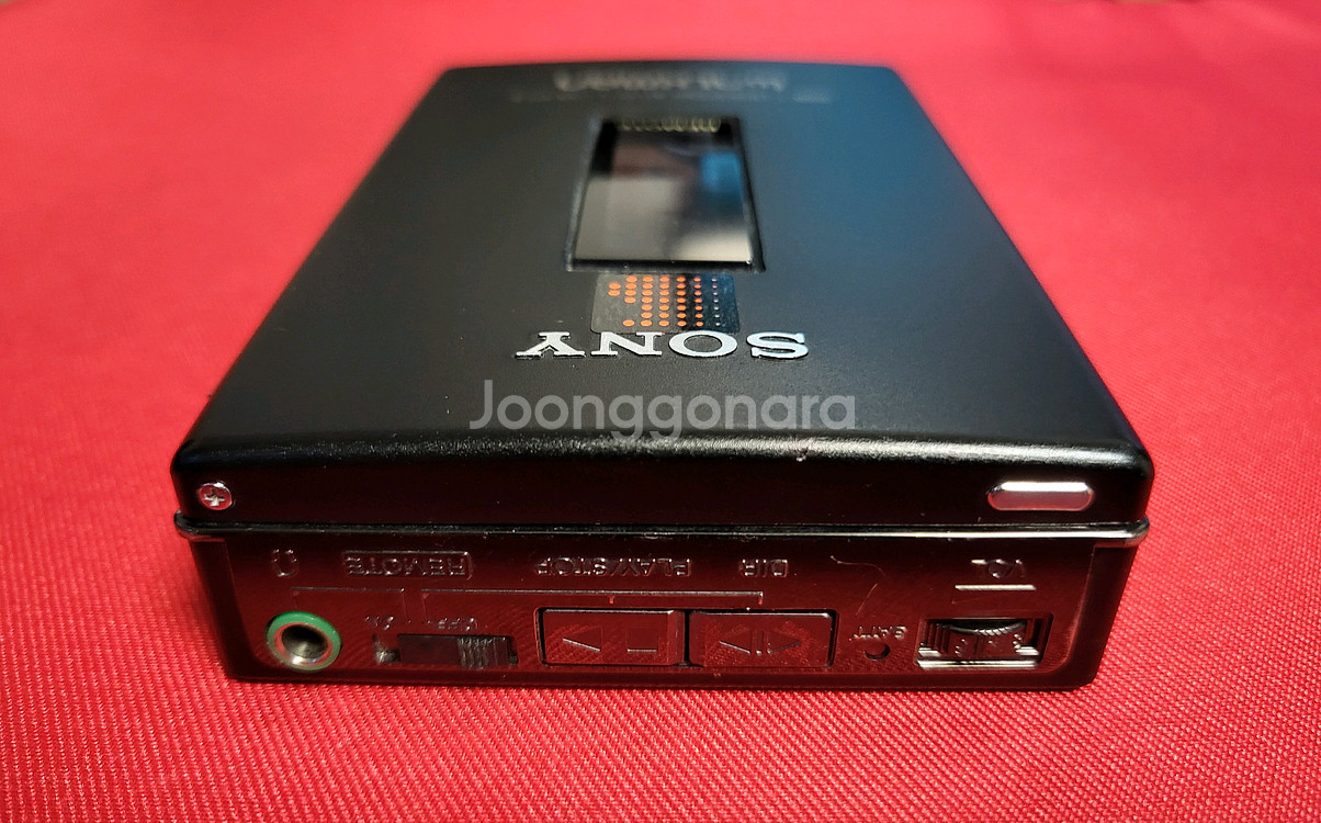 소니워크맨 WM-607 블랙 정상작동품--2