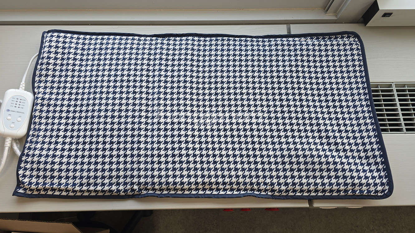 한일의료기 원적외선 온열찜질기 전기매트 (네이비, L 사이즈)--2